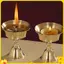 1 Chân Nến Đồng Bơ Đèn Dài Candlesti Đặt Nến Đồng Cốc Trang Trí Nhà