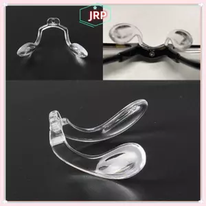 JRP Một Lỗ Snap-in Miếng Lót Mũi Một Mảnh Hình Chữ U Miếng Lót Mũi Kẹp Mũi Mũi Cầu Kính Phụ Kiện JRP