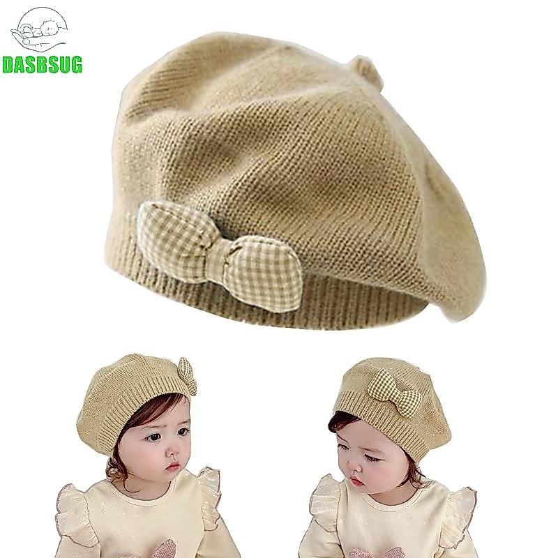 Dasbsug Đáng Yêu Bé Gái Len Mũ Nồi Đa Năng Dễ Thương Dệt Kim Mũ Nồi Mũ Chức Năng Đáng Yêu Cho Bé Gái Trang Phục Dur