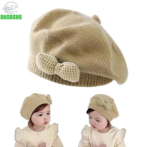 Dasbsug Đáng Yêu Bé Gái Len Mũ Nồi Đa Năng Dễ Thương Dệt Kim Mũ Nồi Mũ Chức Năng Đáng Yêu Cho Bé Gái Trang Phục Dur