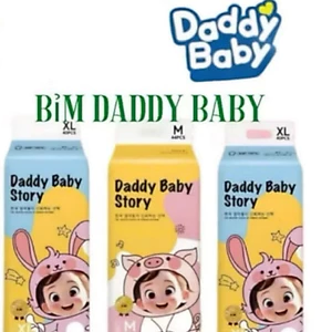 BỈM QUẦN/ DÁN DADDY BABY S56/M44/L42/XL40/XXL38/XXXL36
