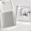 Hộp lưu trữ bằng nhựa trong suốt Photocards Hộp lưu trữ thẻ nhỏ Hộp sắp xếp ELWW