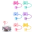 Nơ Dễ Thương Ống Hút Cắm Ống Hút Chống Bụi Cắm Màu 10 Mm Ống Hút Trang Trí Nắp Chống Rò Rỉ L31Z