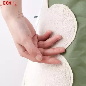 Tạp dề nữ chống nước và dầu bền ECK có túi lớn dành cho nhu cầu nấu ăn đa năng HOT