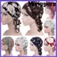 MERIGGIARE Mũ Cotton gió Bandana, Khăn xếp in hoa thông thường mùa xuân, Mũ ngủ Bohemia thời trang Beanies Headwrap Nữ Quốc gia