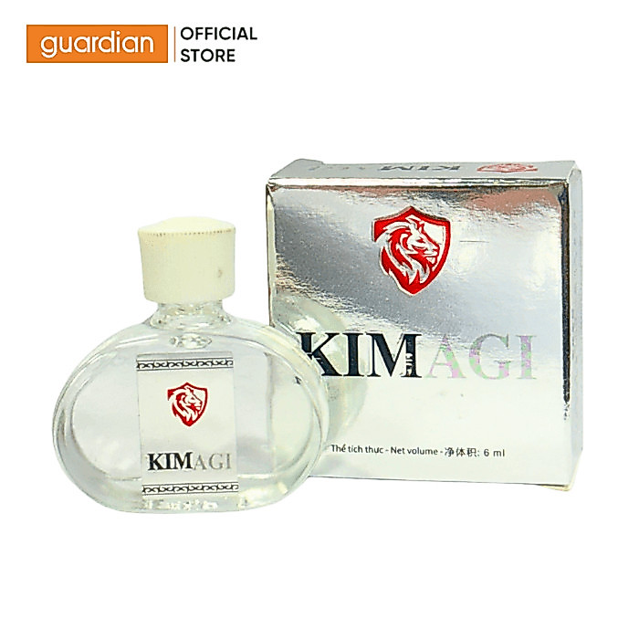 Dầu Gió Kim Agi Trắng 6ml | Guardian Việt Nam