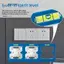 JCSYFAC Slicable Soet Box Lỗ Khoan Jig Với Tích Hợp Cấp Độ Và Router Bit Cho Gia Đình Đổi Mới Chế Biến Gỗ Mới