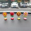 Smiley Hoa Hướng Dương Hoa Nhỏ Ô Tô Điều Khiển Trung Tâm Lò Xo Đồ Trang Trí Xe Nhỏ Hoa Tươi Vật Dụng Trang Trí 6.26 OYYC