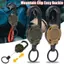 Cuộn dây kéo ROLY Carabiner, Móc chìa khóa có thể thu vào hạng nặng, Khóa kéo dễ dàng Dây thép Dây thép Carabiner Khóa dây thép Dụng cụ ngoài trời