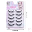 Thân cứng Full Strip Lông mi giả C Curl Lông mi sợi dày tự nhiên để trang điểm hàng ngày