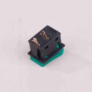 Any2Get5% Tắt 5 Chiếc Sừng Công Tắc Nút Ô Tô Xe Đạp Điện Xe Máy Sừng Đa Năng Tạm Thời Đẩy Roer Công Tắc Nhựa 2 Pin Tự Cài Lại Xanh