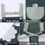 Cod dễ thương của phụ nữ nhà bếp Tạp dề dầu chịu nước chịu mài mòn lớn Pouch tạp dề