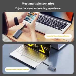 Btsg 2 trong 1 USB C Đầu đọc thẻ TF Đầu đọc thẻ nhớ Bộ chuyển đổi đầu nối chuyển đổi thay thế cho điện thoại Phụ kiện máy tính xách tay