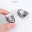 E-WOITD 5 Chiếc Kim Loại Los Túi Khóa Bắt Bules Cho Túi Xách Túi Đeo Vai Ví Totes Đóng Cửa Snap Clasps Phụ Kiện Thủ Công DIY E-WOITD