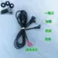Ba tốc độ USB Điều chỉnh tốc độ điều hòa không khí Phụ kiện quần áo Quạt làm mát Kết nối pin Cáp năm chiều bốn chiều