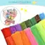 100 Chiếc Đầy Màu Sắc Xoắn Chenille Thân Mềm Sang Trọng Thủ Công Sti Cho Trẻ Em DIY Dự Án Nghệ Thuật Sinh Nhật Ủng Hộ Trang Trí Nhà