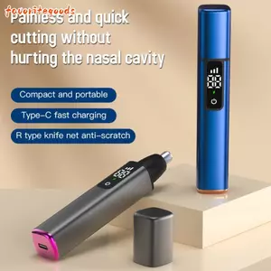 Tông đơ cắt tóc mũi điện FAVORITEGOODS, Tông đơ cắt tóc mũi có thể giặt được, Tông đơ cắt mũi cạo râu tự động cầm tay chuyên nghiệp chất lượng cao