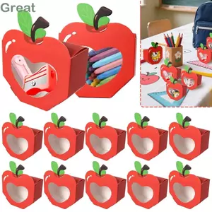 TUYỆT VỜI 10 Hộp Kẹo Cửa Sổ Trong Suốt, Hộp Quà Tặng Trái Tim Ủng Hộ Tiệc, Hộp Đựng Giấy Ăn Nhẹ Mini Đám Cưới