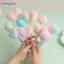 Bút trung tính BORAGETE, Bút Gel tròn / hình trái tim mực đen 0,5mm, Đồ dùng vẽ tranh thời trang với bút ký bóng sang trọng Văn phòng phẩm