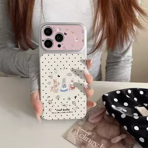 Hoa màu nâu nhạt Đối với trường hợp iPhone 17pro iphone16/15/14p13/12/11 chống rơu