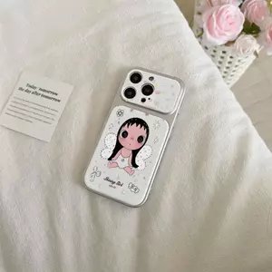 thiên thần cô gái Đối với trường hợp iPhone 17pro iphone16/15/14p13/12/11 chống rơc
