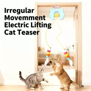 Top Cats Electric Lift and Drop cho Felines trong nhà Chơi đồ chơi tập thể dục Đồ chơi nảy