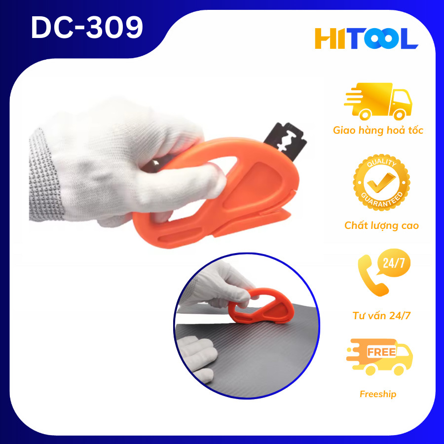 Dao Cắt Phim Cách Nhiệt , Decal , Giấy Màng Co An Toàn DC309