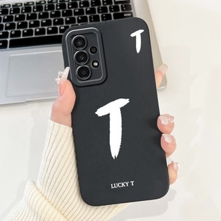 Dành Cho Samsung Galaxy A13 4G Ốp Lưng M-A135F SM-A135M Ốp Lưng A Z Sang Trọng Chữ Cái Tên Silicon Mềm Cho Samsung A13 A 13 4G Ốp Lưng