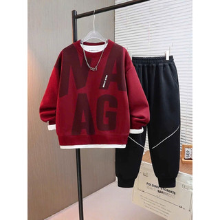 Bộ quần áo thu đông bé trai 14-45kg.Đồ bộ dài tay cho bé trai mẫu NAG .Bộ nỉ cho bé trai . D21