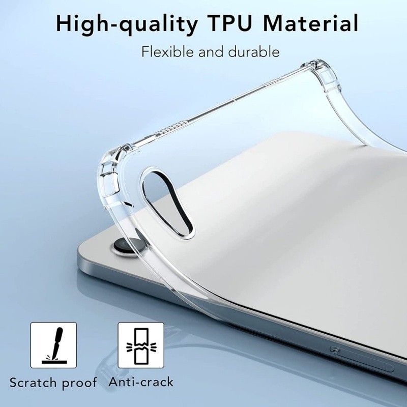 Dành cho Xiaomi MiPad 5 / MiPad 5pro / MiPad 6 / MiPad 6Pro 11inch Vỏ TPU trong suốt chống sốc có nhãn dán DIY