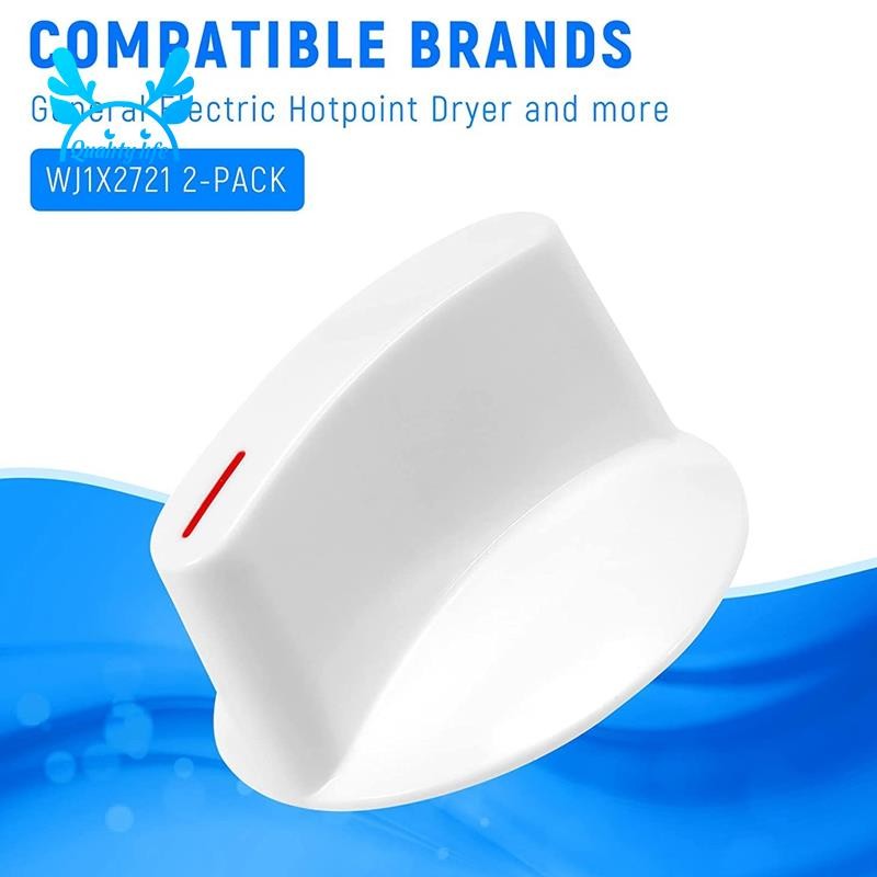 2 Gói Núm Máy Sấy WH1X2271, Thay Thế Cho Các Bộ Phận Máy Sấy Thay Thế 123C7931 EA271094 PS271094