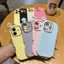 【BỌC ỐNG KÍNH】Ốp iPhone 16 15 14 13 12 11 Pro Max 7 8Plus silicon bảo vệ chống sốc + dây đeo chống rơi JSXPM-0000