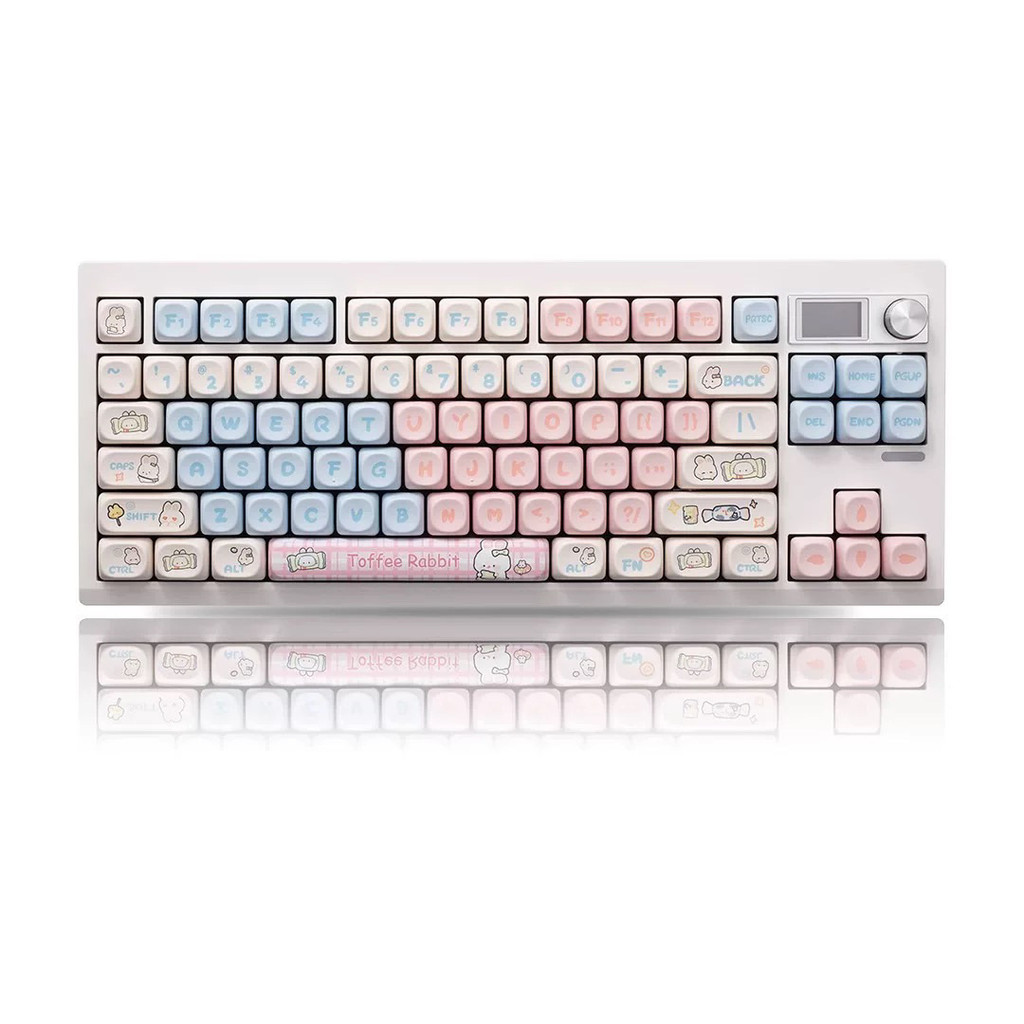 Toffee Rabbit Keycap MOA Keycap thăng hoa cực kỳ dễ thương / mkjf