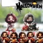 Bộ 5 Món Trang Trí Halloween Acrylic Charms | Móc khóa ma quái, Đồ trang trí gia đình có chi tiết phát sáng - Trang trí treo nhiều màu