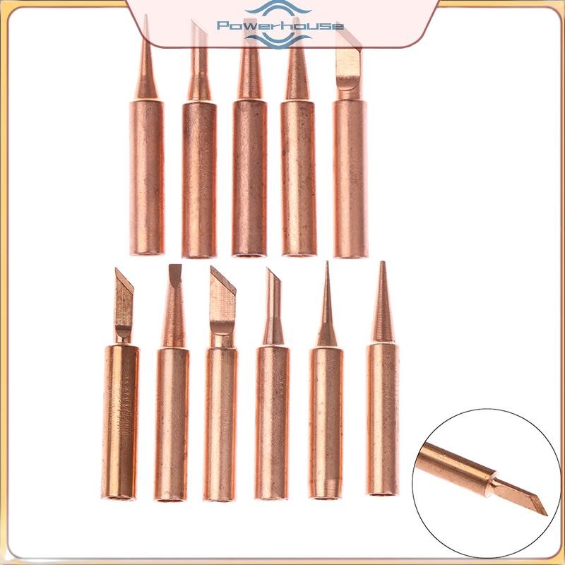 ĐIỆN 5 / 6 Chiếc Đồng Nguyên Chất 900M-T Hàn Đầu Sắt Không Chì Đầu Hàn Hàn 
.