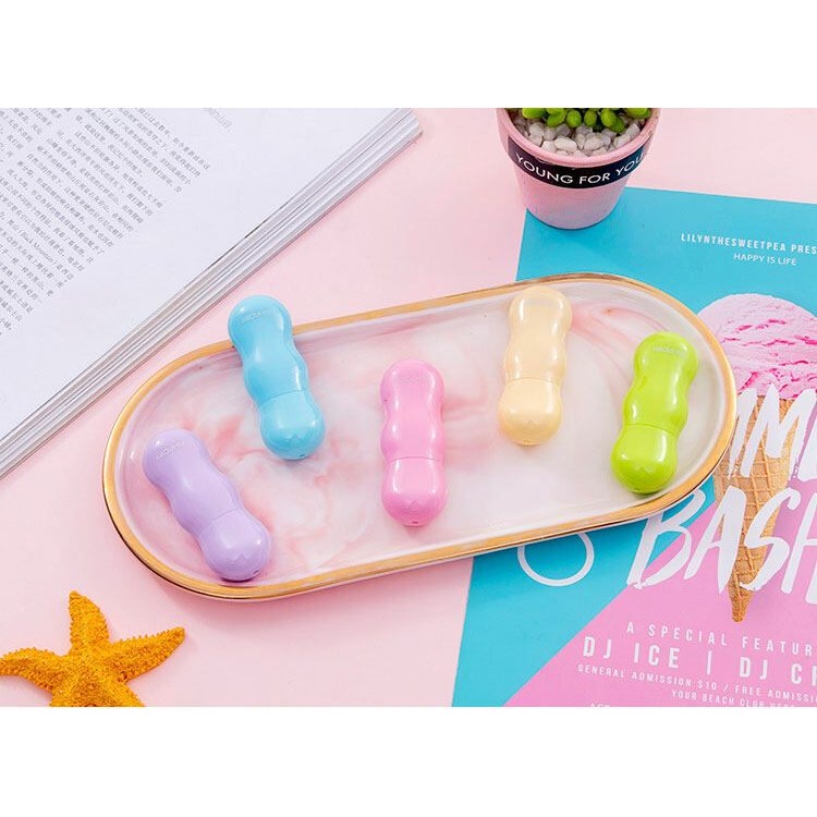 Bút xóa hạt đậu Kawaii Aihao CT8010 3Mx5mm – Giải pháp xóa lỗi tiện lợi và dễ thương!