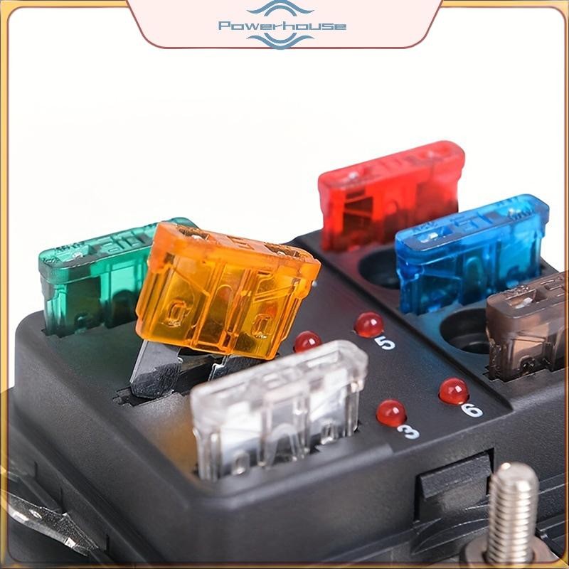 ĐIỆN 50 / 100 Chiếc Cầu Chì Ô Tô Bộ Các Loại Hồ Sơ Kích Thước Trung Loại Lưỡi Cầu Chì Xe Tải Ô Tô Tự Động 2-35A Cầu Chì Có Kẹp Hộp.