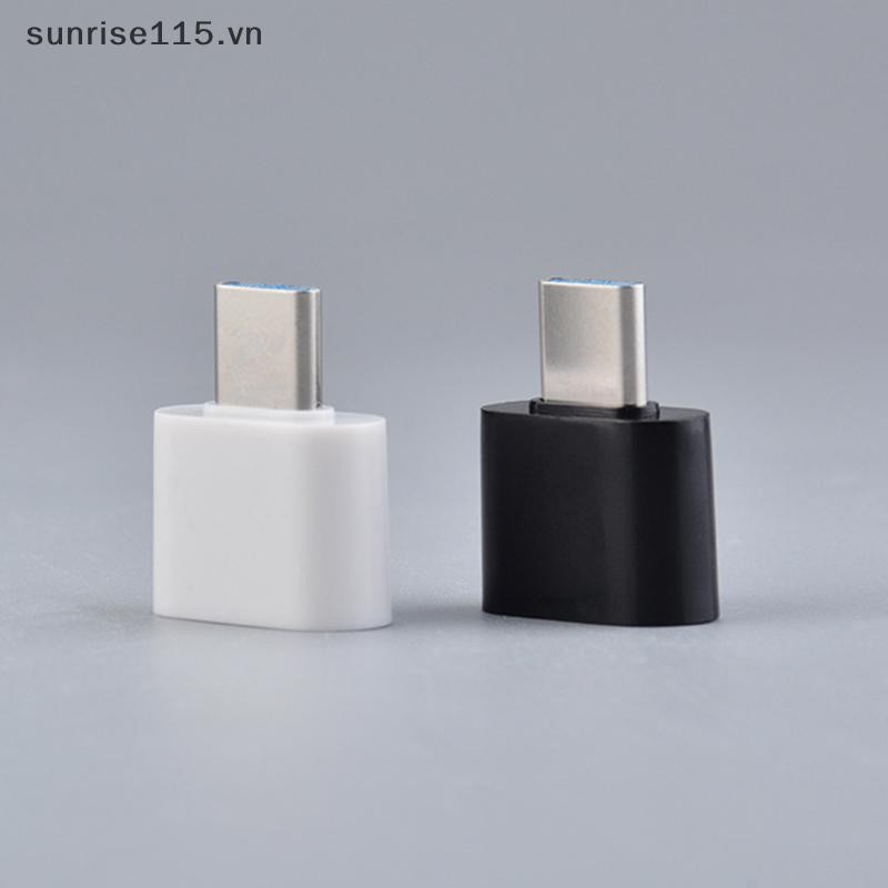 Bộ chuyển đổi SSVN Type C sang USB Đầu nối dữ liệu OTG cho điện thoại di động Android.