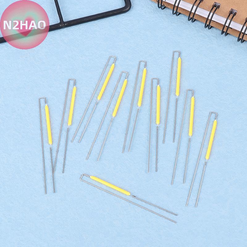 N2HAO 10 Cái 3V 30MM Bóng Đèn Led Dây Tóc Phần Gốm Điểm Hàn Dây Tóc Led Diode Phần n
