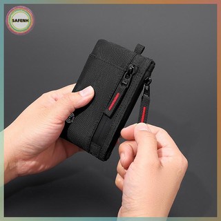 Ví X-Pac RFID dành cho nam SAFENH - Thẻ chiến thuật có khóa kéo & Ví đựng tiền xu VN