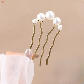 Phong Cách Trung Hoa - Hợp Kim Kẹp Tóc Ngọc Trai Bền Bỉ, Thích Hợp cho Lễ Hội và Tiệc Cưới
