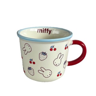 Miffy Thỏ Cốc Có Giá Trị Cao Hoạt Hình Dễ Thương Cốc Nước Quà Tặng Sinh Nhật Hộ Gia Đình Thực Tế Cốc Gốm ins Phong Cách KSQG