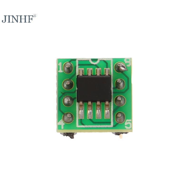 JINHF OPA1612AIDR OPA1612A Bộ khuếch đại hoạt động âm thanh Chip SOP8 sang DIP8 OPA2604 U Dual Amp HOT
