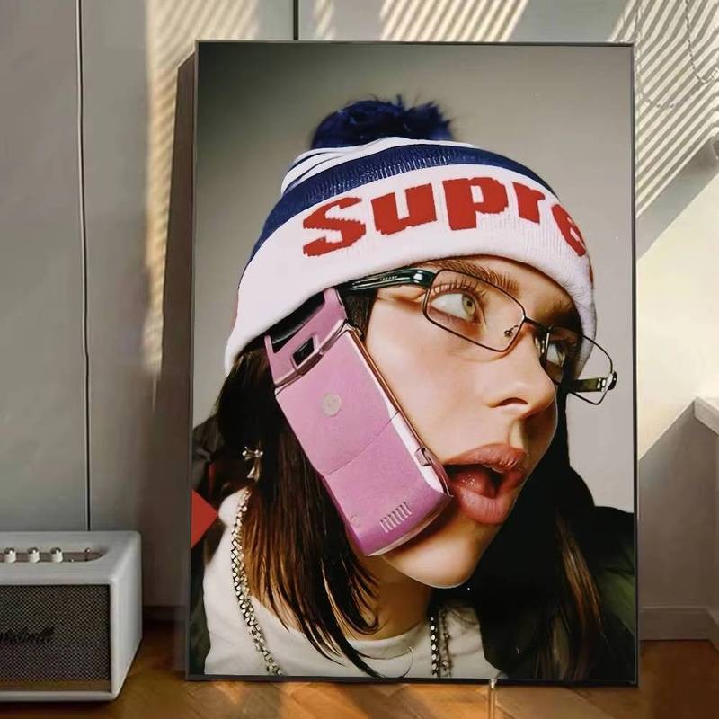 Hit Me Hard Billie Eilish Poster Gallery Canvas In Trang Trí Nhà Phòng Khách