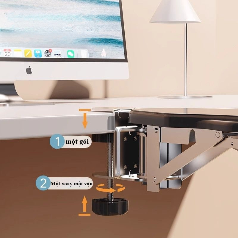 YYTY Giá đỡ tay kẹp bàn,Chống mệt mỏi gấp lan can hỗ trợ,Thiết kế Ergonomic,mở rộng bàn làm việc | BigBuy360 - bigbuy360.vn