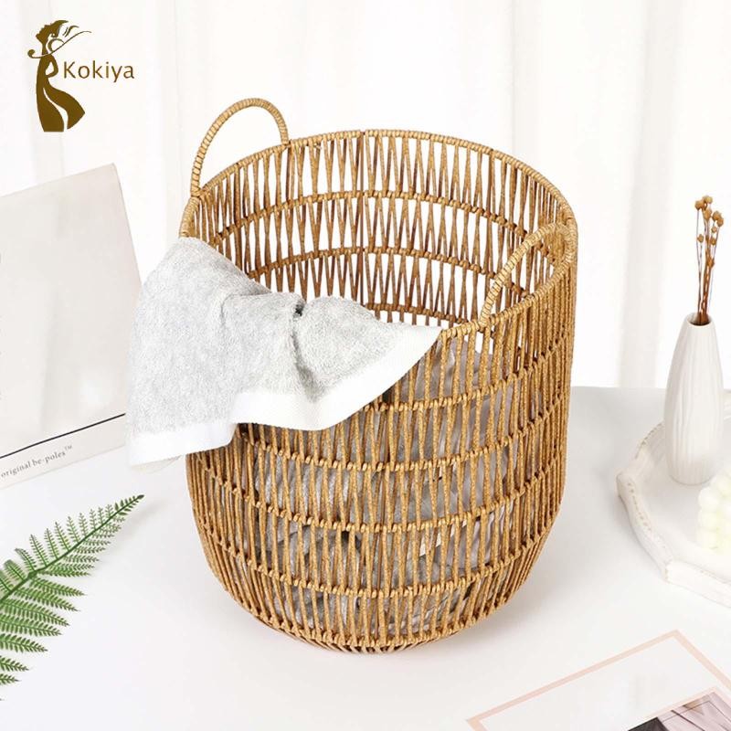 Giỏ Giặt Quần Áo Bảo Quản Quần Áo Gia Đình Giỏ Đồ Chơi Thùng Đồ Chơi Sắp Xếp Lưu Trữ Có Tay Cầm Cho Gia Đình Mầm Non Phòng Khách