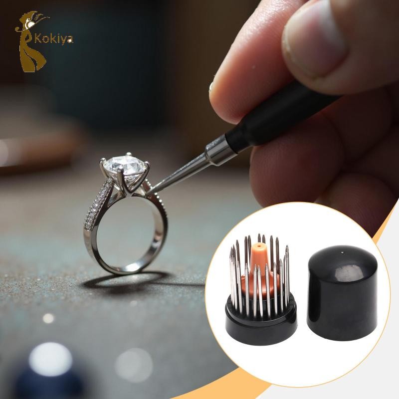 Dụng cụ đính cườm trang sức nhỏ gọn, đa chức năng với tay cầm tiện lợi cho việc khắc kim cương.