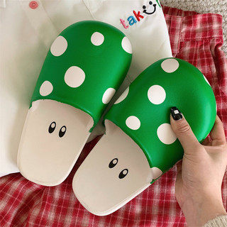 XIXITIAO Dép Nữ Mùa Hè Nấm Dễ Thương Trong Nhà Ngoài Trời Mặc Đế Dày Thời Trang
