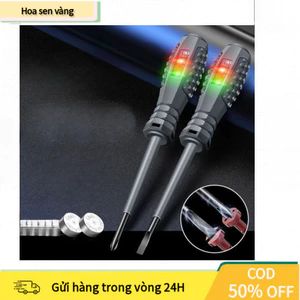 【24H】Bút thử điện chuyên nghiệp cho thợ điện, khả năng chịu lực cao, thiết kế bền bỉ với cảm biến zero live chính xác