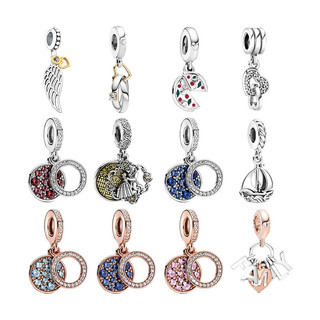 Hạt choker đẹp chủ đề Beauty and the Beast, bạc S925 cao cấp